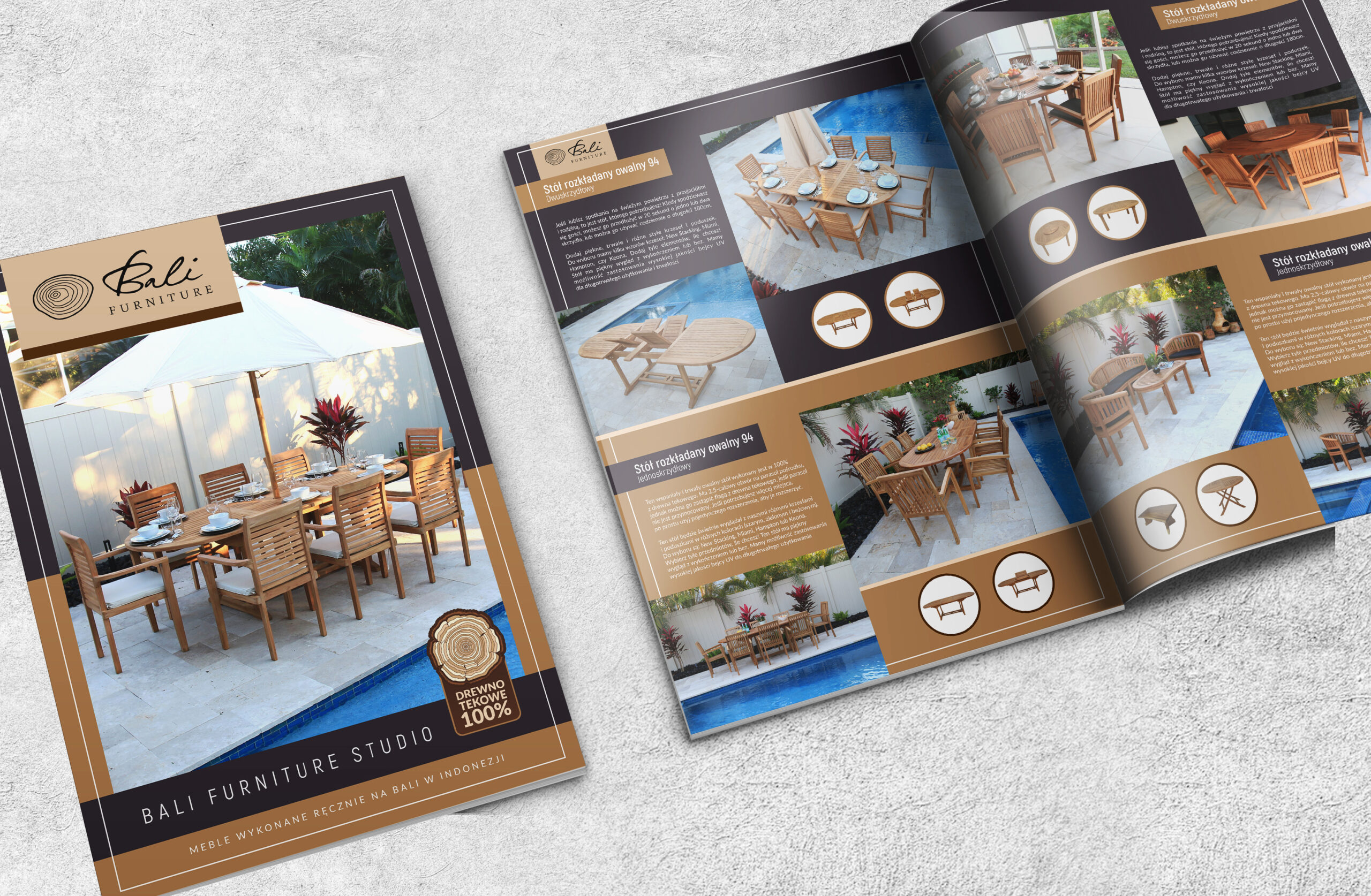 Bali Furniture Studio - katalog strony wewnętrzne